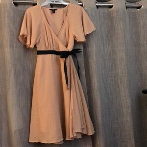 Blush pink/beige dress